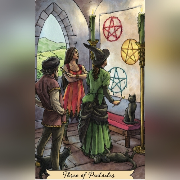 Everyday Witch Tarot by Deborah Blake - Picture 4 of 7